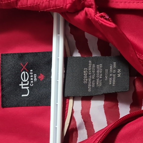 🟡UTEX Canada 1943 Red rain coat - Picture 3 of 10